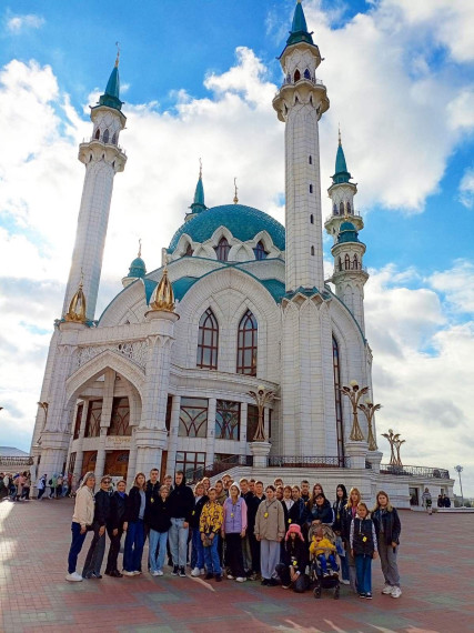 Посетили Казань.